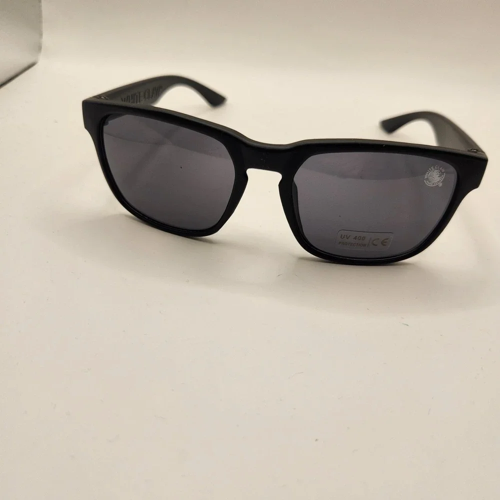 New White Claw Hard Seltzer Sunglasses UV 400 Protection Black Promo Logo